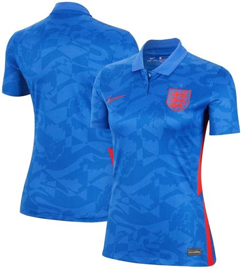 Nike Women's Blue England National Team 2020/21 Away Stadium Replica ...