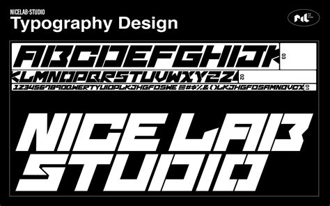 Type Design-NiceSL英文字体设计 on Behance Typography Branding, Calligraphy Logo, Logo Fonts, Graphic ...