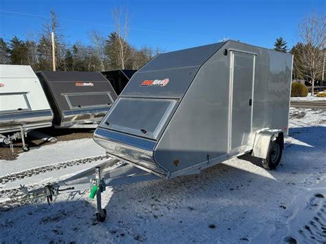 2023 SnoPro Trailers 60x12 Aluminum Enclosed Single Place Snowmobile Trailer w/Tapered Ramp ...