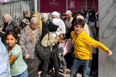 Photos: A look at the scene of the Rafah border crossing opening : The ...