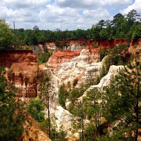 Finally saw Providence Canyon this weekend in Lumpkin, GA! Beautiful ...