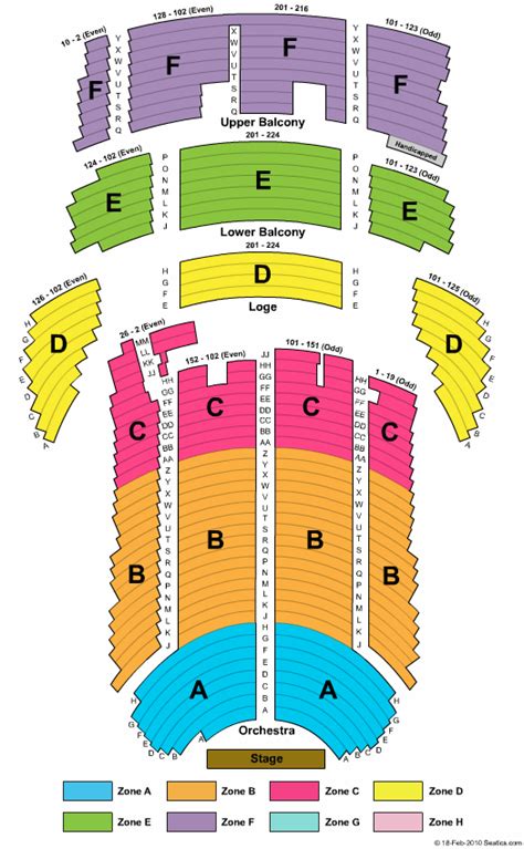 Genesee Theatre Seating Chart | Genesee Theatre Event Tickets & Schedule