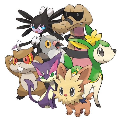 Pokémon Black & White Concept Art & Characters