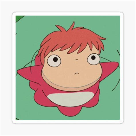 Ponyo Stickers for Sale | Ponyo anime, Ghibli artwork, Studio ghibli characters