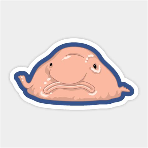 Blob Fish - Pop Culture - Sticker | TeePublic