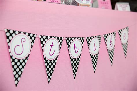 Bowling Party Decorations Girls Bowling Birthday Party - Etsy