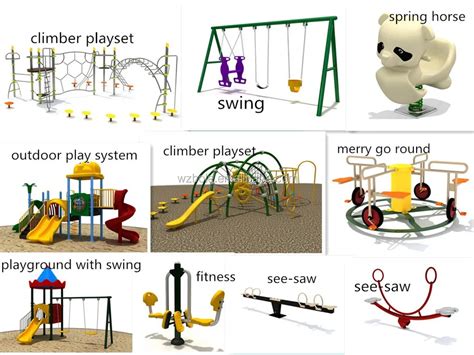 Train Outdoor Preschool Playground Equipment For Amusement Park Or Garden Rocket Series Blhp-001 ...