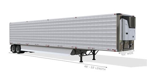 Trailer Dimensions - Stream Logistics | Construction Logistics