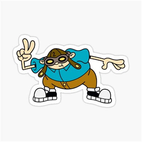 "Codename: KND Numbuh 2" Sticker for Sale by lmunkachy | Redbubble