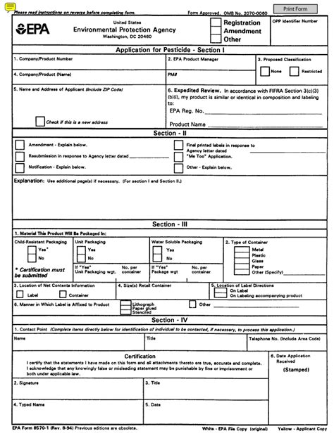 How To Epa Application - Fill Online, Printable, Fillable, Blank | pdfFiller