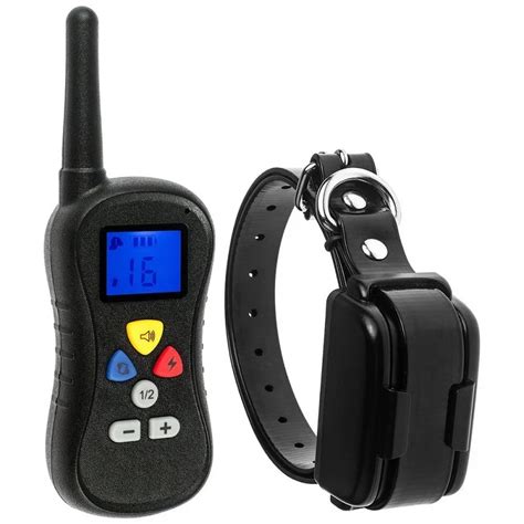 NEW Rechargeable Waterproof Electronic Dog Collar Remote Control Anti Bark Dog Shock Training ...