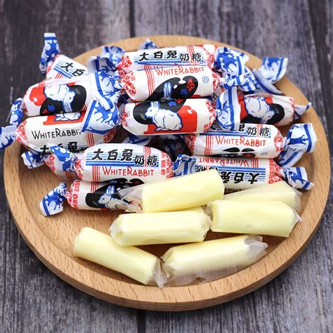 500g Chinese WHITE RABBIT Milk Candy Dabaitu Snack Food | eBay