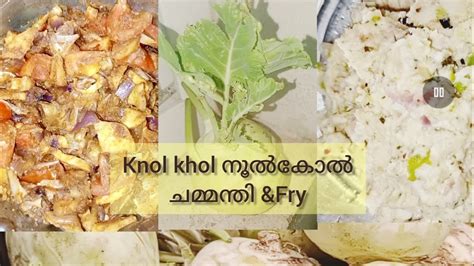 2 Knol khol recipes നൂൽകോൽ പുതുരുചിയിൽ#viral #trending #rare #food # ...