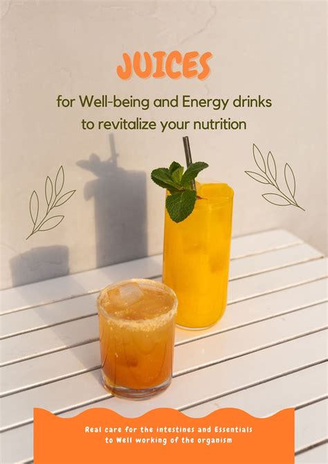 Juices for Well-being and Energy drinks to revitalize your nutrition ...