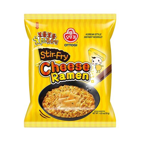 [Ottogi] Stir-Fry Cheese Ramen 120g – Budget Box