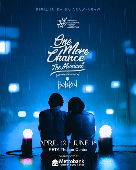 ‘One More Chance: The Musical’ unveils official poster, show dates