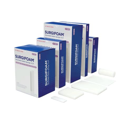 Surgifoam Absorbable Gelatin Sponges