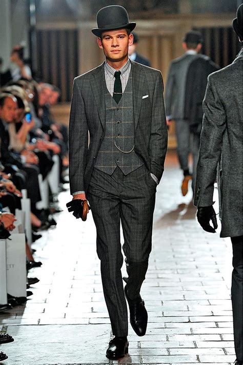 London Fashion Week: Hackett Fall/Winter 2013 | Gentleman style outfits ...