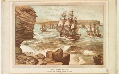 On this day in 1788: an outlandish convoy of convicts, soldiers and chancers lands in Australia ...