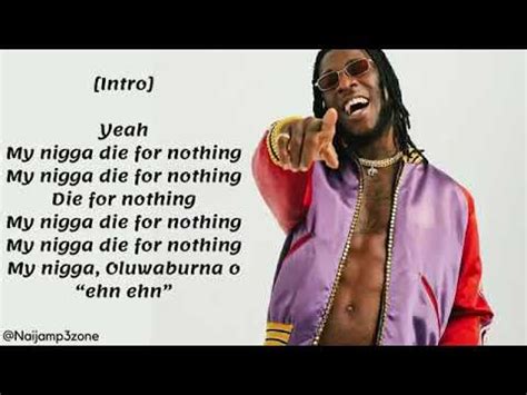 Burna boy - ye {lyrics} - YouTube