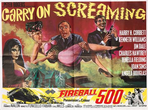 CARRY ON SCREAMING original UK cinema - auctions & price archive