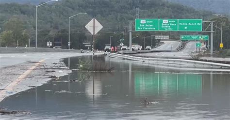 Highway 37 closure due to weekend flooding to extend into Monday - CBS ...