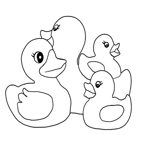 47+ Rubber Duck Coloring Page Pictures - rtldess8