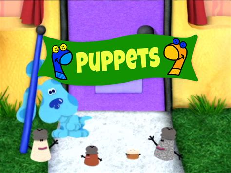 Puppets Title Card | Blue’s clues, Childhood memories 2000, Title card