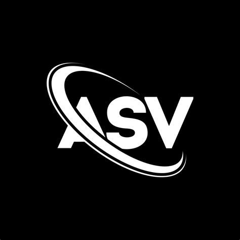 ASV logo. ASV letter. ASV letter logo design. Initials ASV logo linked with circle and uppercase ...