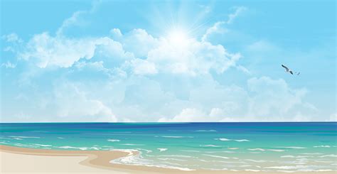 Download Beach, Light, Blue Water. Royalty-Free Stock Illustration Image - Pixabay