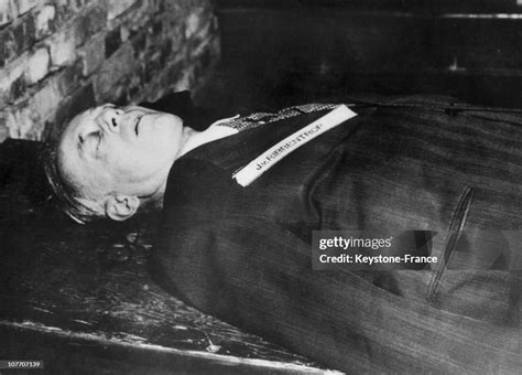 Corpse Of Joachim Von Ribbentrop Nuremberg After His Execution In ...