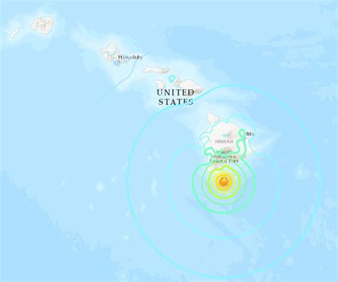 Strong Earthquake Strikes Off Coast of Hawaii - Bloomberg