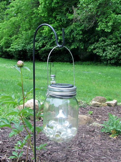 Hanging Solar Mason Jar Lights: Dollar Tree DIY Craft Idea - Joyfully ...