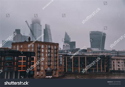 Skyline Fog Day London Stock Photo 1267787905 | Shutterstock