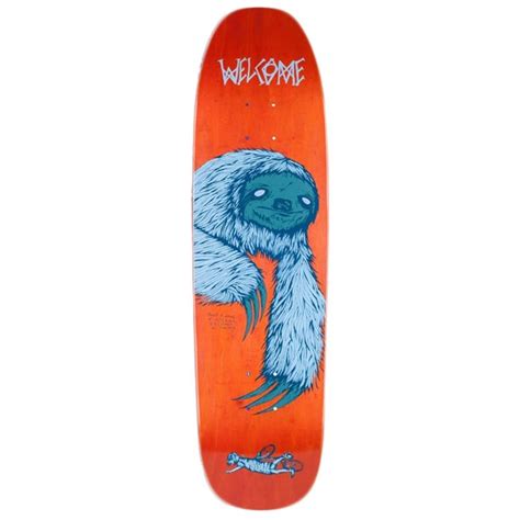 Welcome Sloth 8.5 On Nimbus 3000 Skateboard Deck | evo