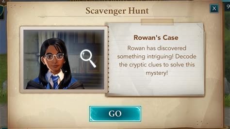 Rowan's Case | Scavenger Hunt | Year 2 | Harry Potter Hogwarts Mystery ...