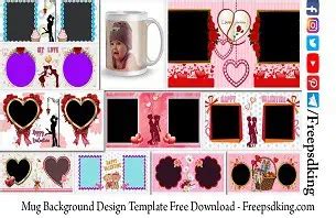 Mug Background Design Template Free Download