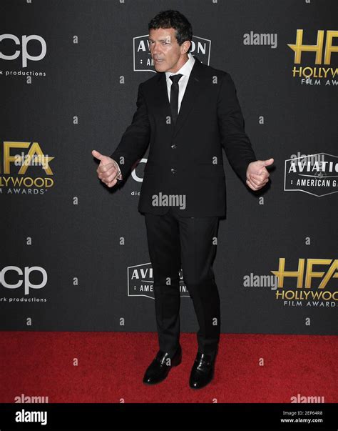 Antonio Banderas arrives at The 23rd Annual Hollywood Film Awards held ...