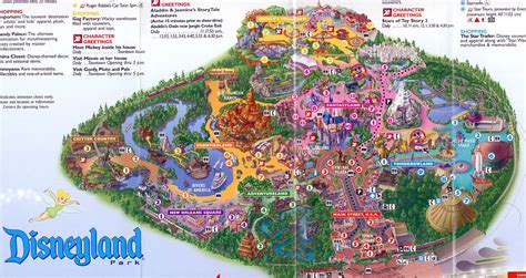 Disneyland California Map PDF Bing | Wells Printable Map