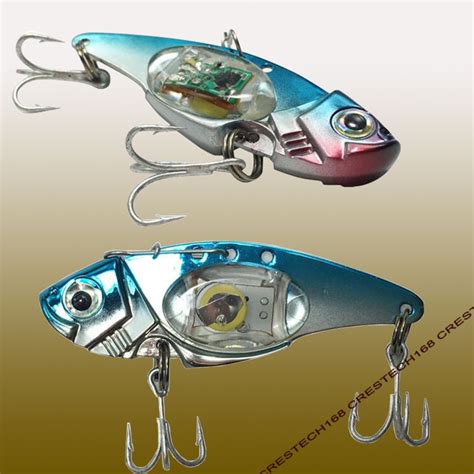 2019 LED Fishing Lures FireFly Lighted 4 Pack Fishing Spoon Discover LED Electronic Battery ...