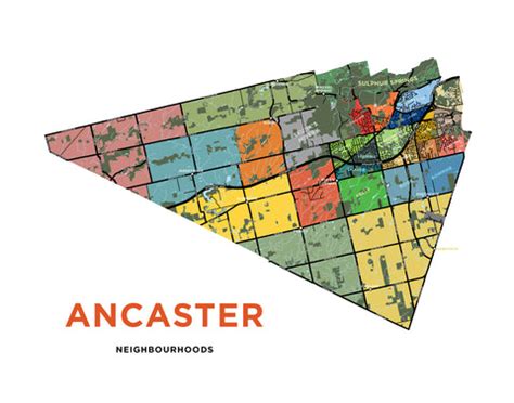 Ancaster Neighbourhoods Map – Jelly Brothers