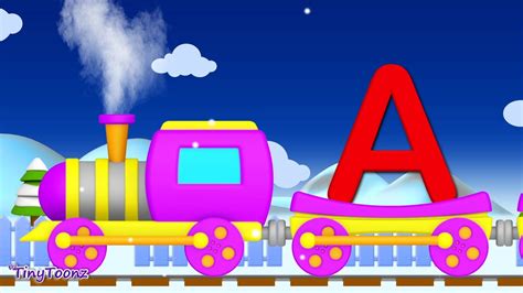 ABC TRAIN | ALPHABET TRAIN | LEARN THE ABC - YouTube