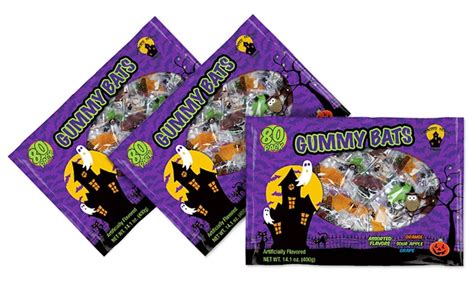 Gummy Bats (3 Bags, 240ct.) | Groupon Goods