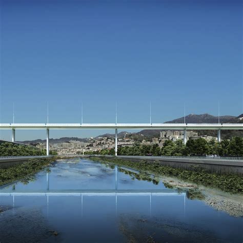 Renzo Piano unveils design for new Genoa bridge following disaster ...