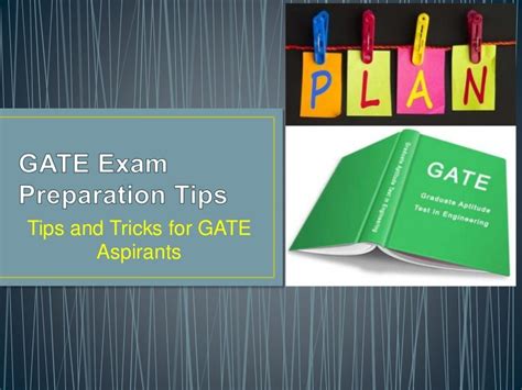 GATE Exam Preparation Tips, Tips and Tricks for GATE Aspirants