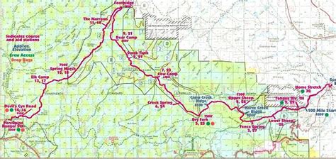 Bighorn Mountains Map