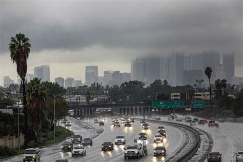 Winter storms take a break as L.A. awaits first rainfall of 2020 - Los ...