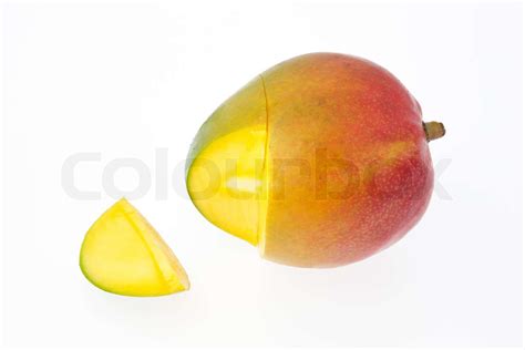 Mango with a Cut-out | Stock image | Colourbox