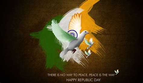 Happy Republic Day Wishes India January 26 Peace Quotes Hd Desktop ...