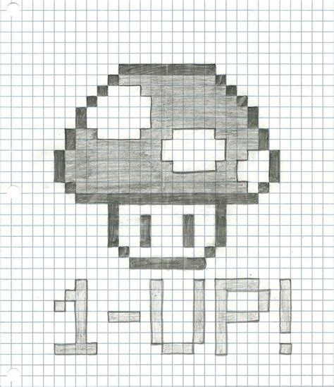 Do the Mario by kronos in graph paper drawing mario collection ...